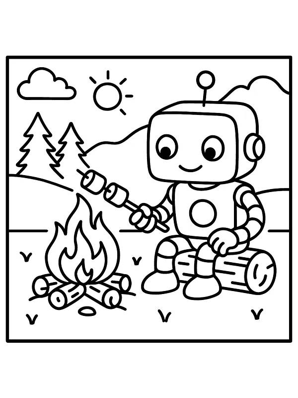 Robot griller skumfiduser