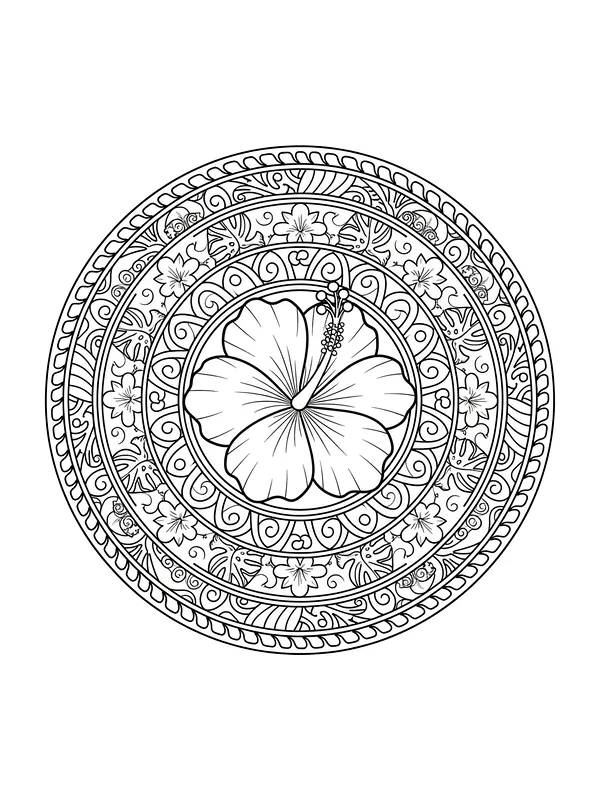 Symmetrische Blumen-Mandala, Unterkategorie