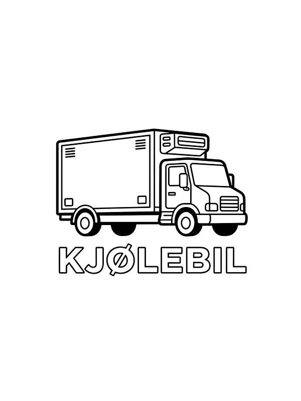 Kjølebil tegning, underkategori