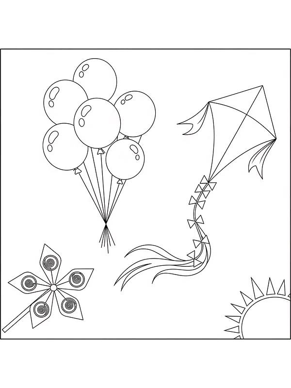 Ballonger og drage, underkategori