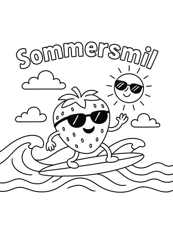 Jordbær på surfebrett, underkategori