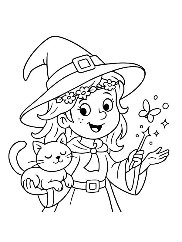 Hexenmädchen mit Katze, Unterkategorie
