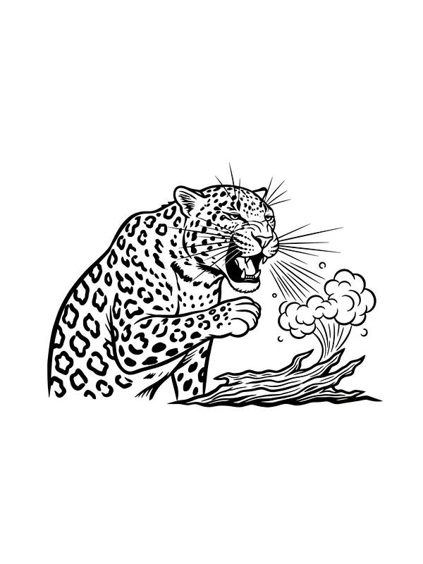 Leopard som roper, underkategori