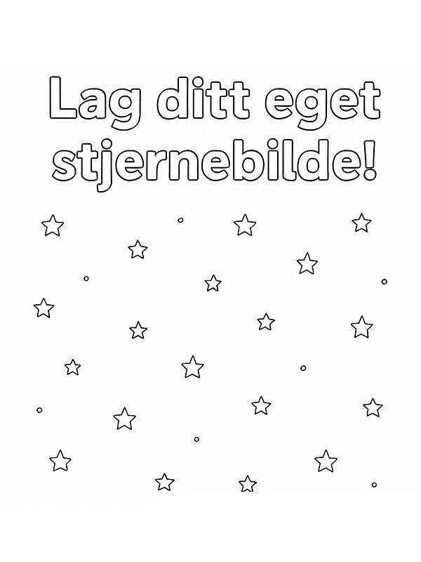 Stjernebilde fargelegging, underkategori