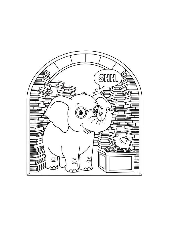 Elefant bibliotek, underkategori