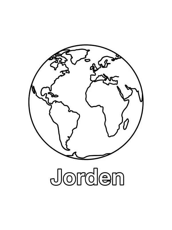 Jordklode med kontinenter, underkategori