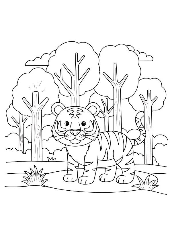 Tiger i skoven, underkategori