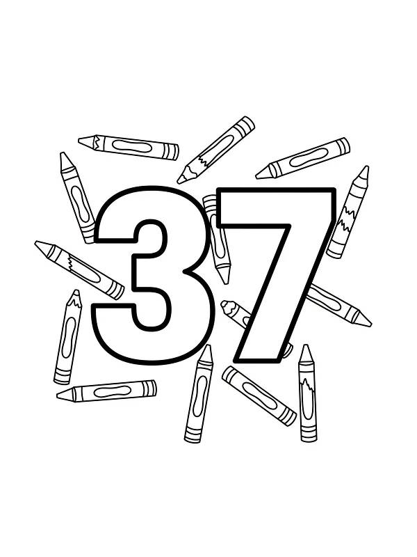Tall 37 mit Buntstiften, Unterkategorie