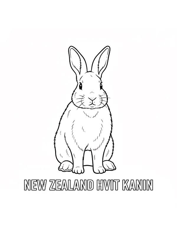 New Zealand hvit kanin