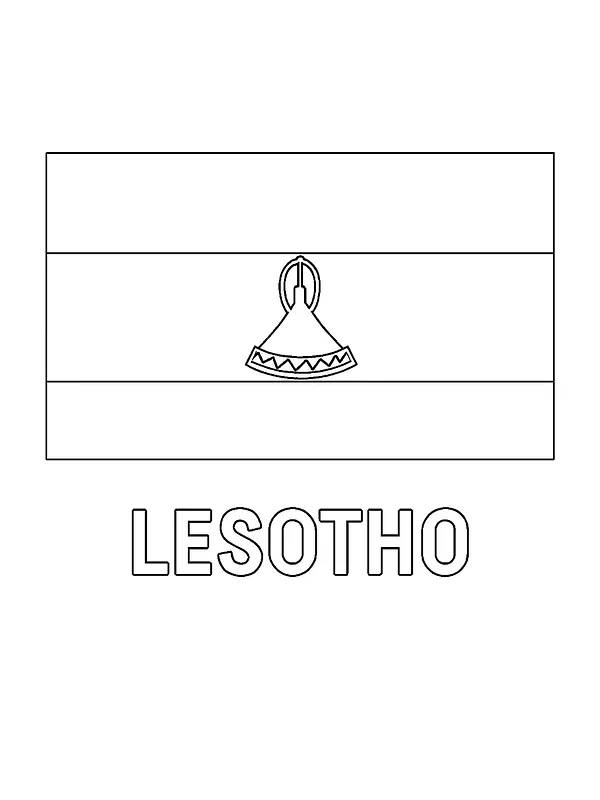 Lesothos Flagge, Unterkategorie