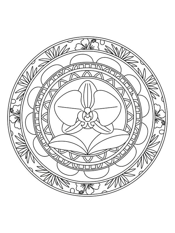 Mandala mit Blumen, Unterkategorie