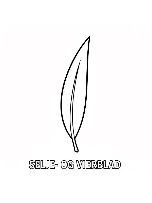 Selje- og vierblad, underkategori