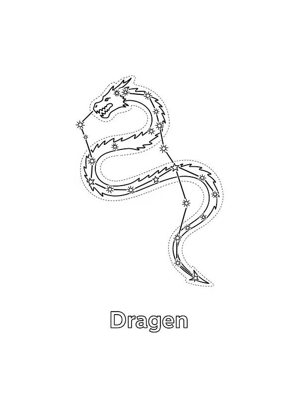 Stjernekonstellasjon Dragen, underkategori