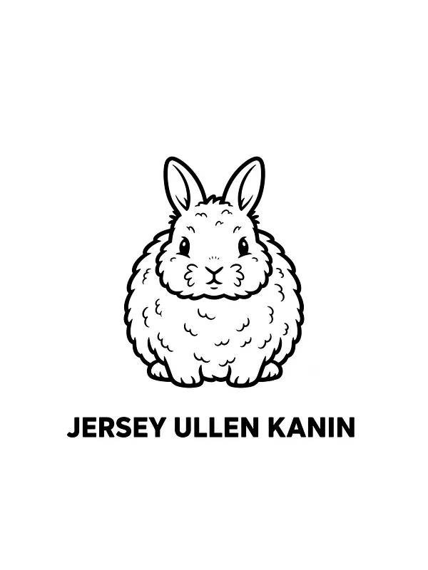 Jersey ullen kanin