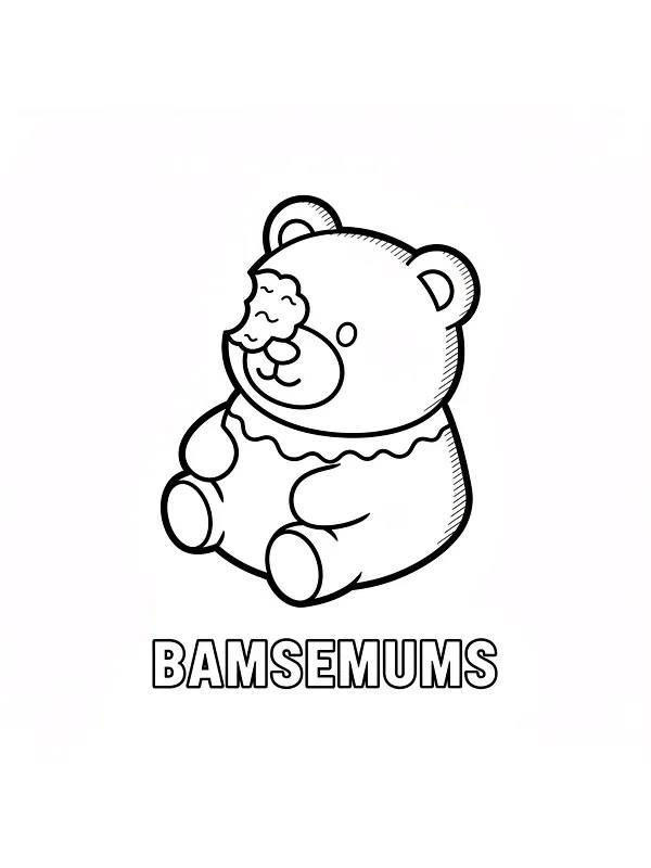 Bamsemums med smil