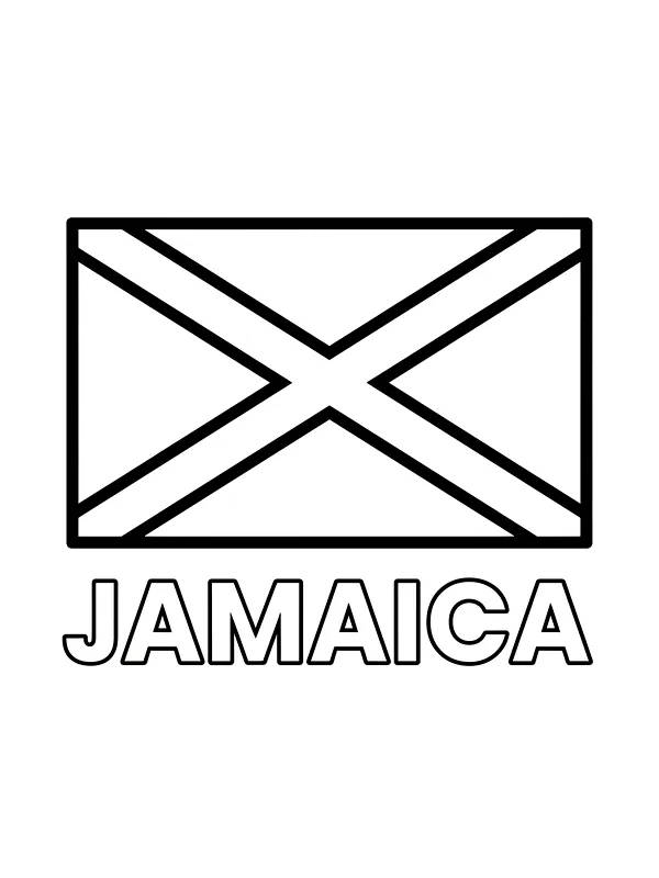 Jamaicas flagga