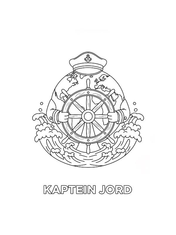 Kaptajn kontinent ved roret
