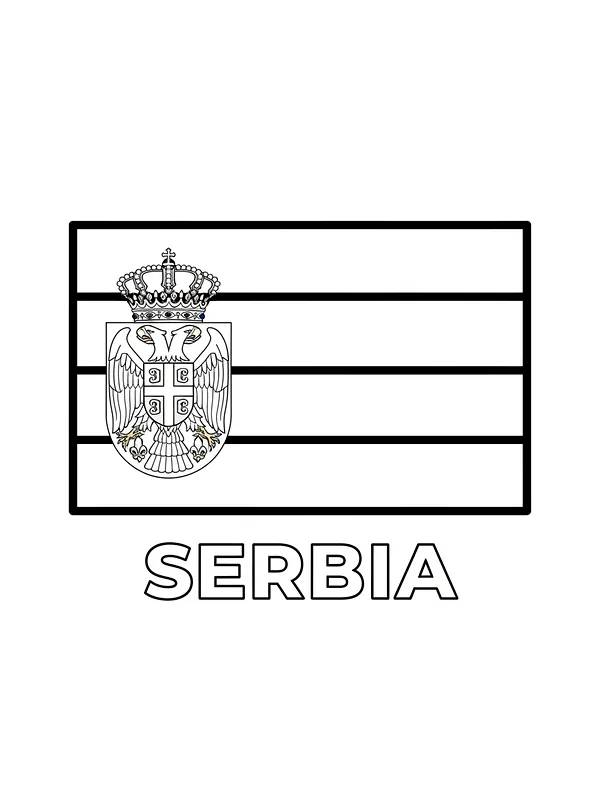 Serbiens Flagge, Unterkategorie