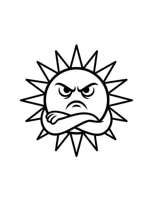 Sinnefull sol med ansikt, underkategori