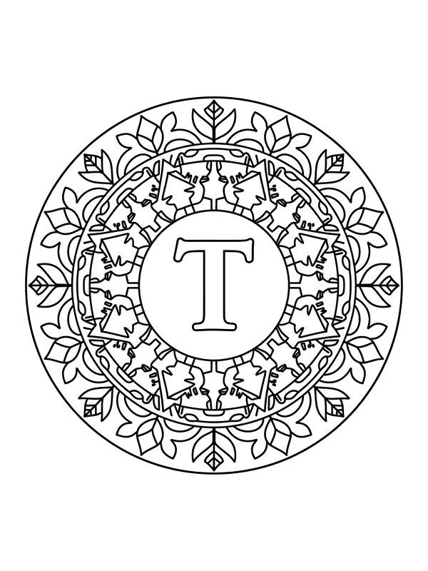 Mandala med T, underkategori