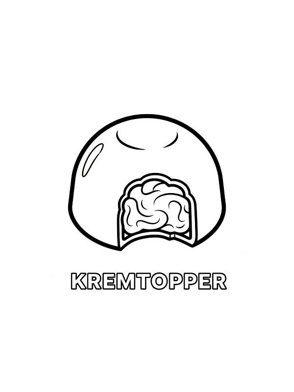 Kremtopper godteri