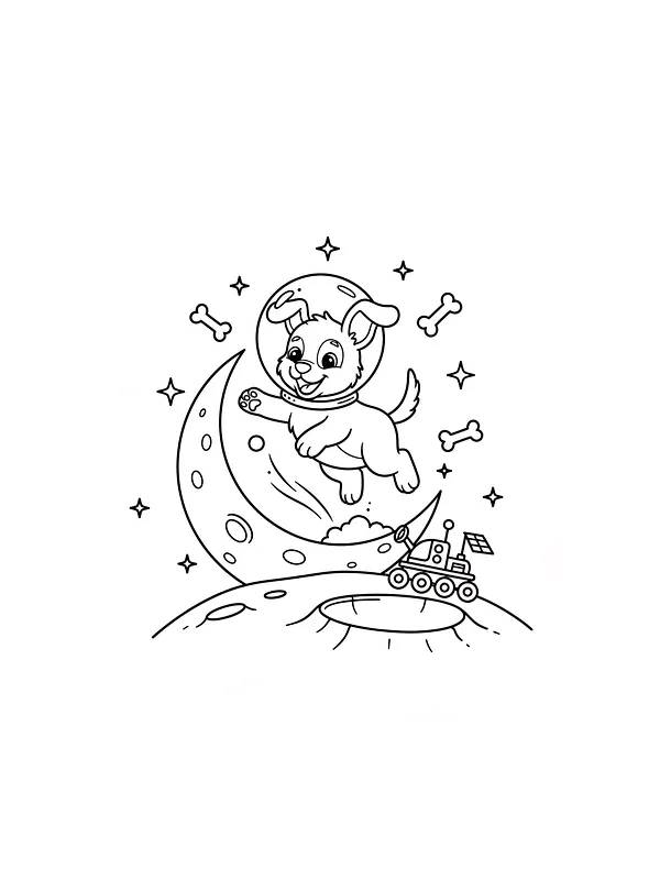 Hund astronaut i rommet, underkategori