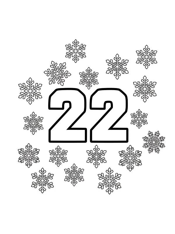 Tall 22 umgeben von Schneeflocken, Unterkategorie