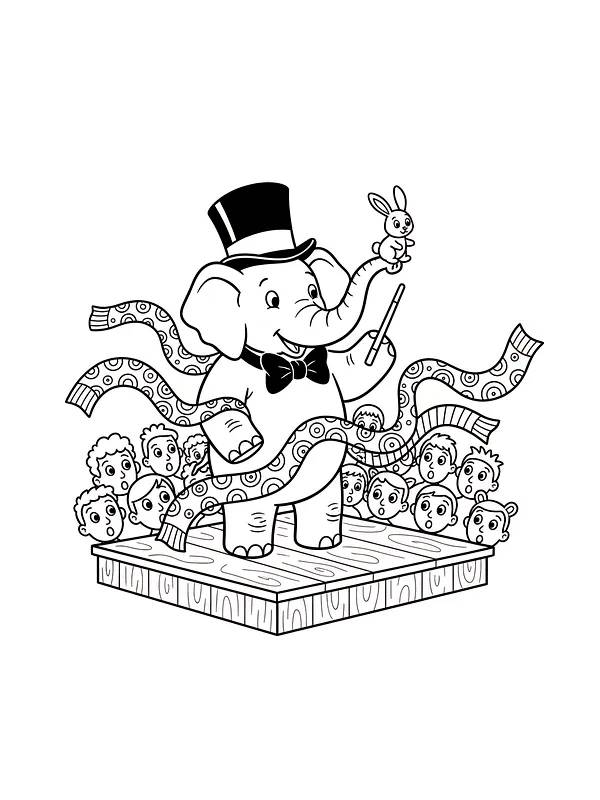 Elefant som tryllekunstner, underkategori