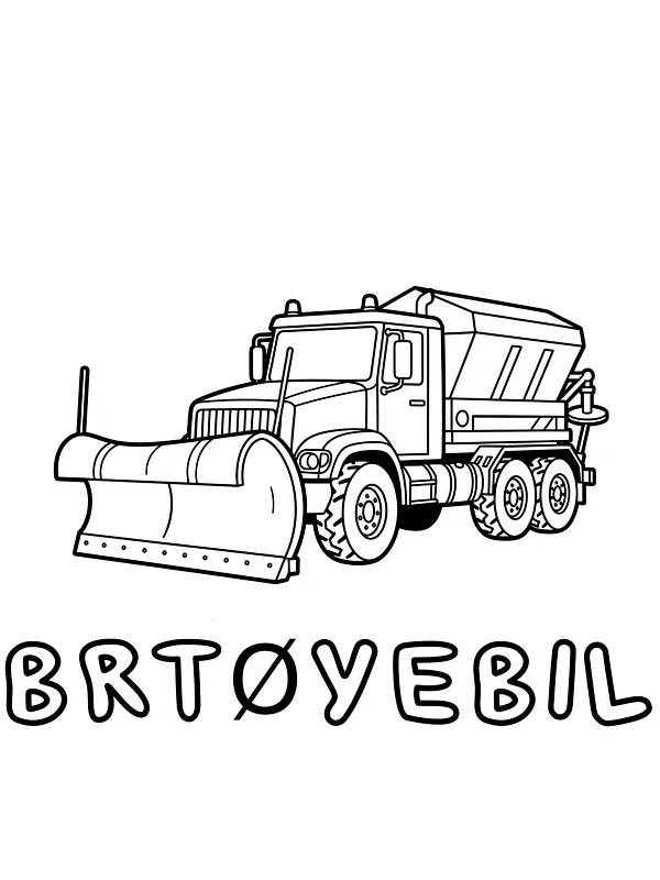Brøytebil med plog, underkategori