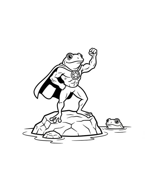 Superfrø med kappe, underkategori