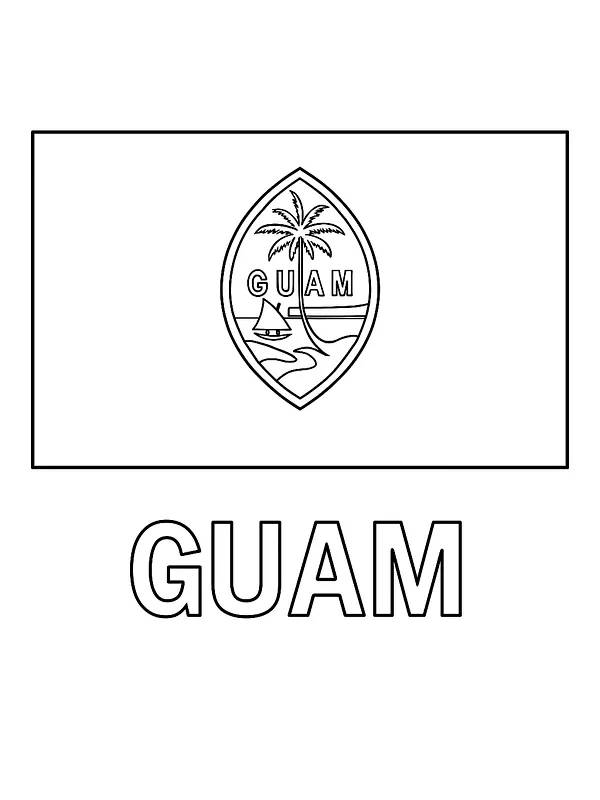 Guam Flagge, Unterkategorie