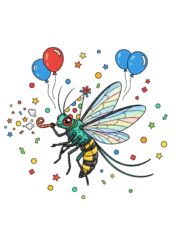 fargelegge insekter