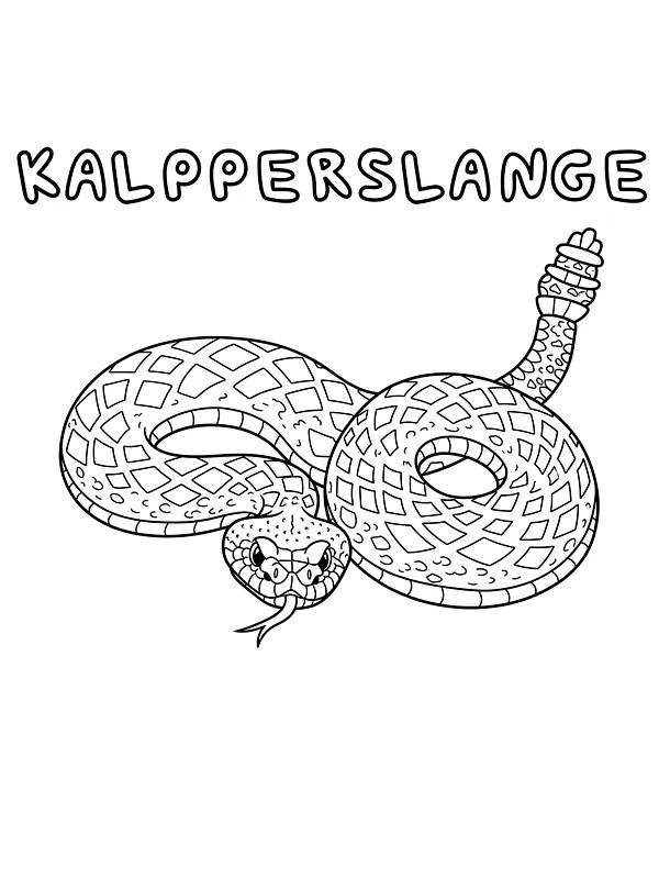 Klapperslange med mønstre, underkategori