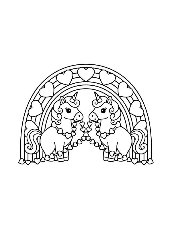 To enhjørninger under regnbue, underkategori