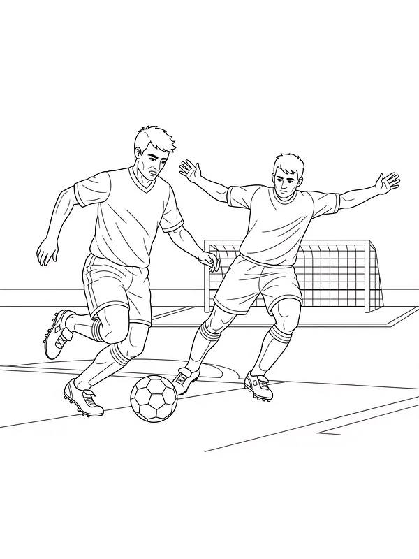 Fotballspillere i duell, underkategori