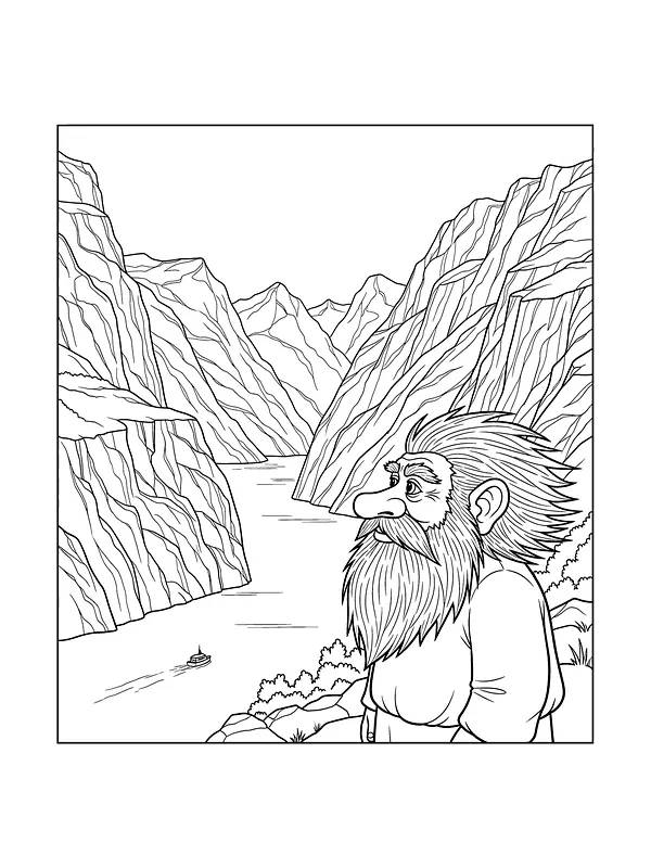 Troll ved fjorden