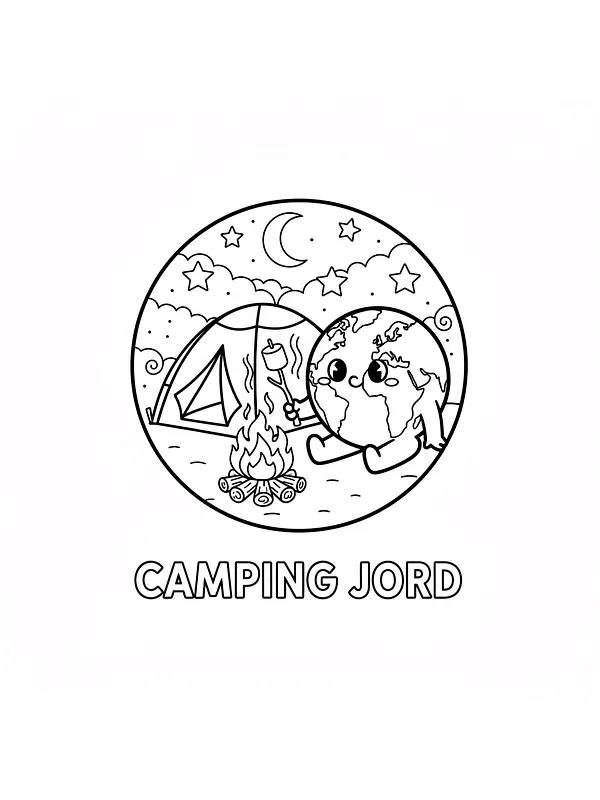 Jordklode på camping