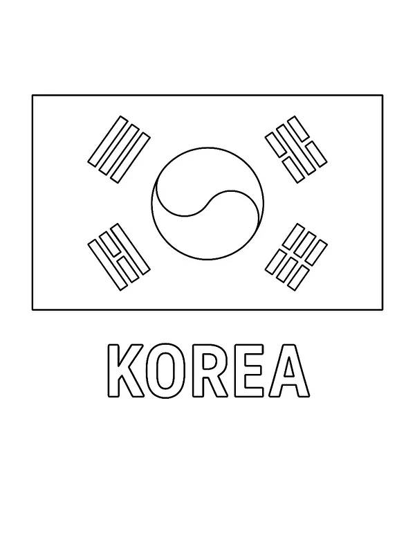 Südkoreas Flagge, Unterkategorie