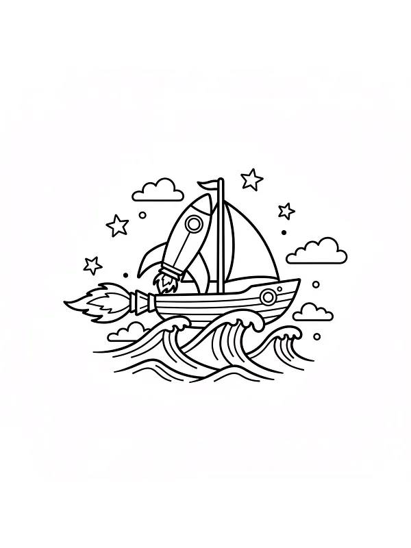 Raketenboot auf den Wellen, Unterkategorie