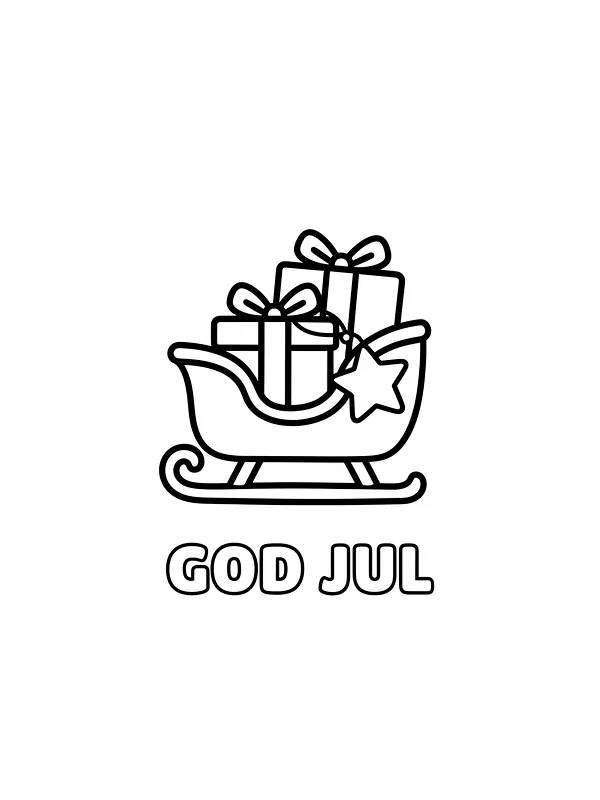 Juleslede med gaver, underkategori