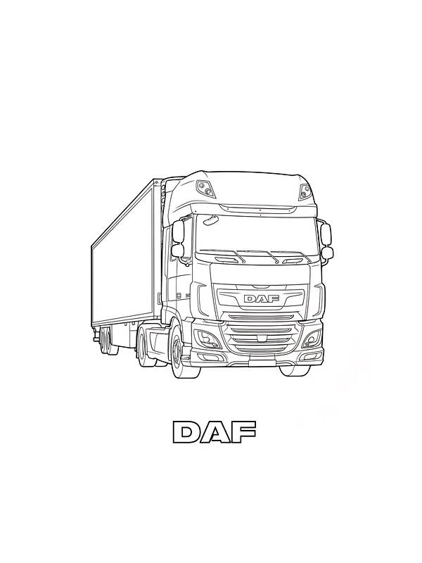 DAF lastebil fargelegging, underkategori