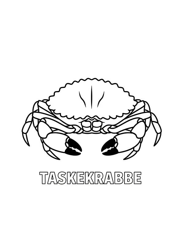 Taskekrabbe tegning, underkategori