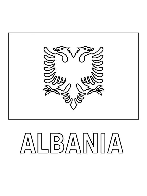 Albanische Flagge, Unterkategorie.