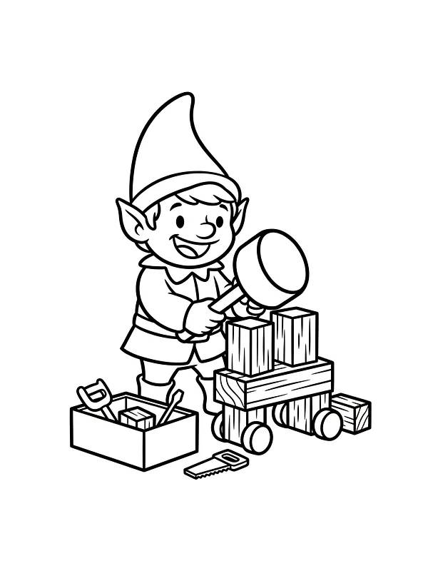Nisse bygger leketog, underkategori