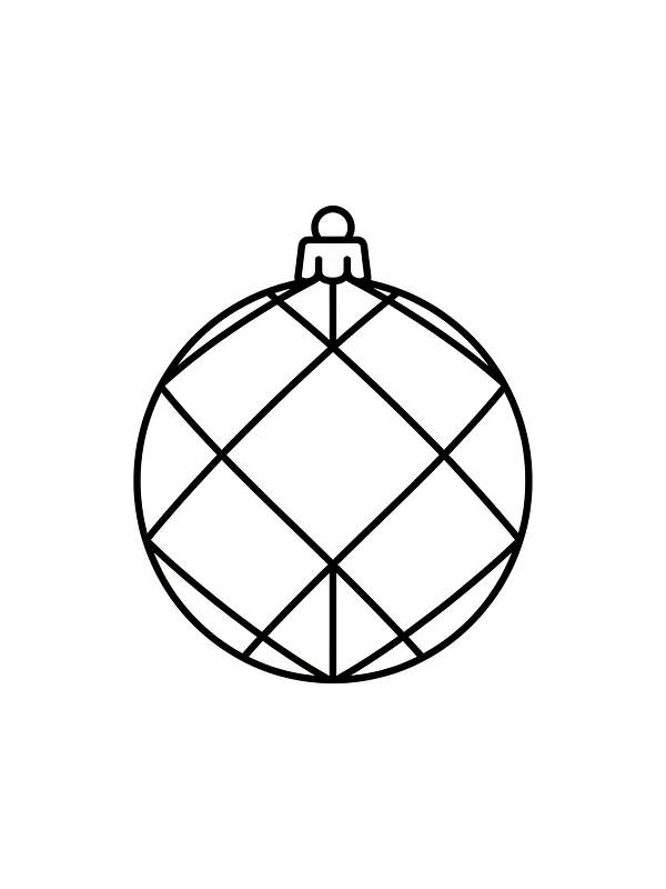 Julekule med geometrisk mønster, underkategori