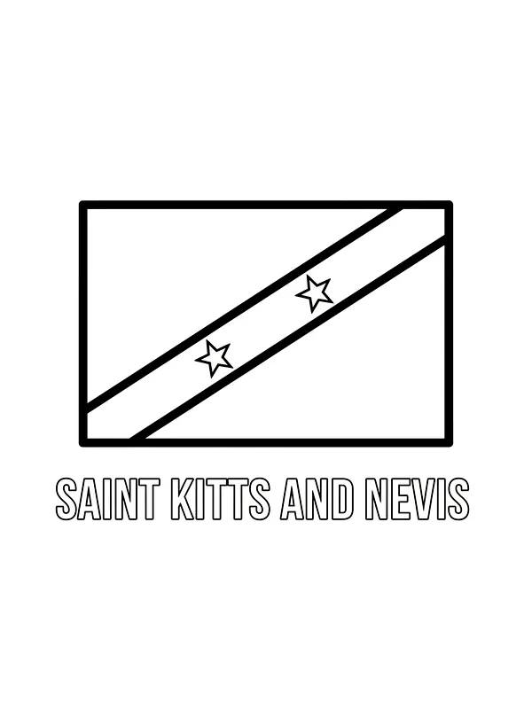 Flagge von Saint Kitts und Nevis, Unterkategorie