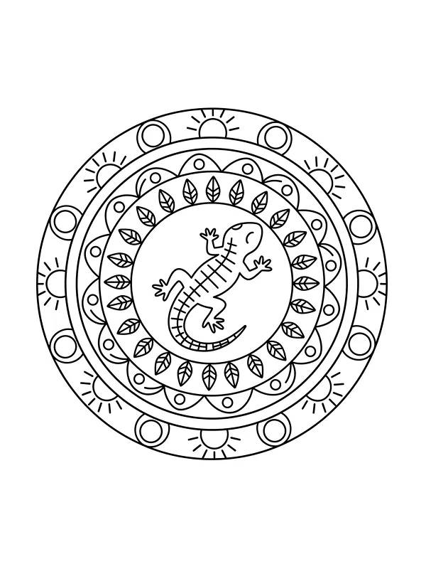 Mosaikk med firfisle