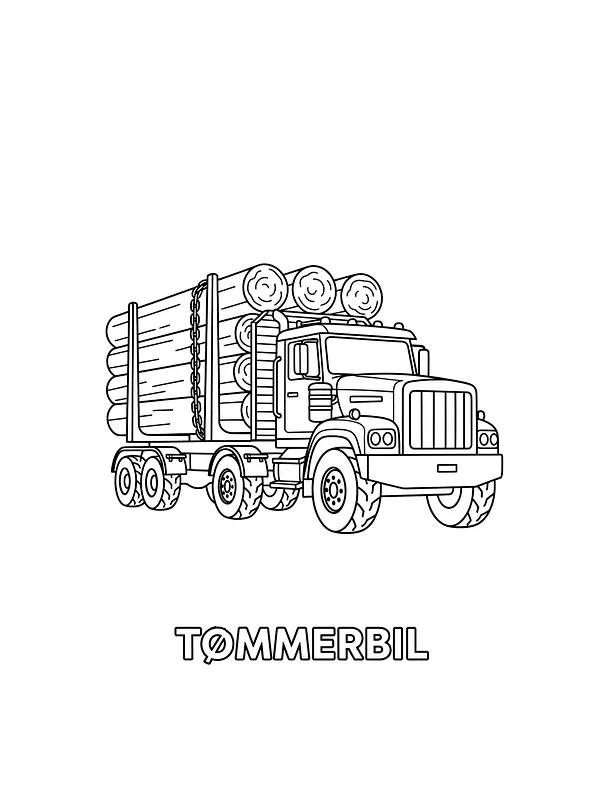 Tømmerbil med trelast, underkategori