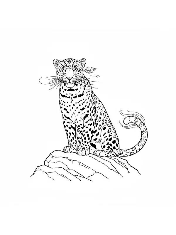 Leopard på klippe, underkategori