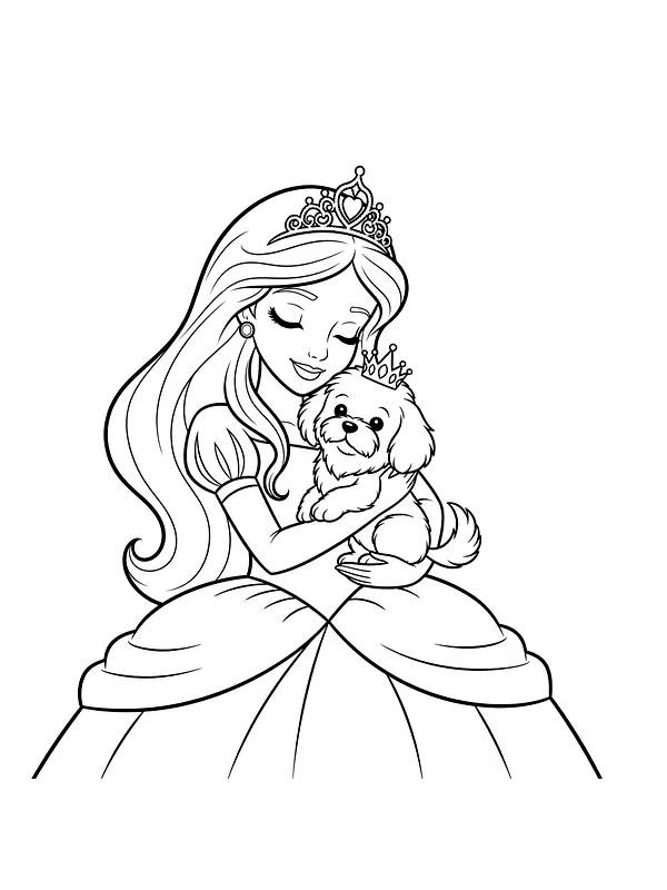 Prinsesse med hund, underkategori